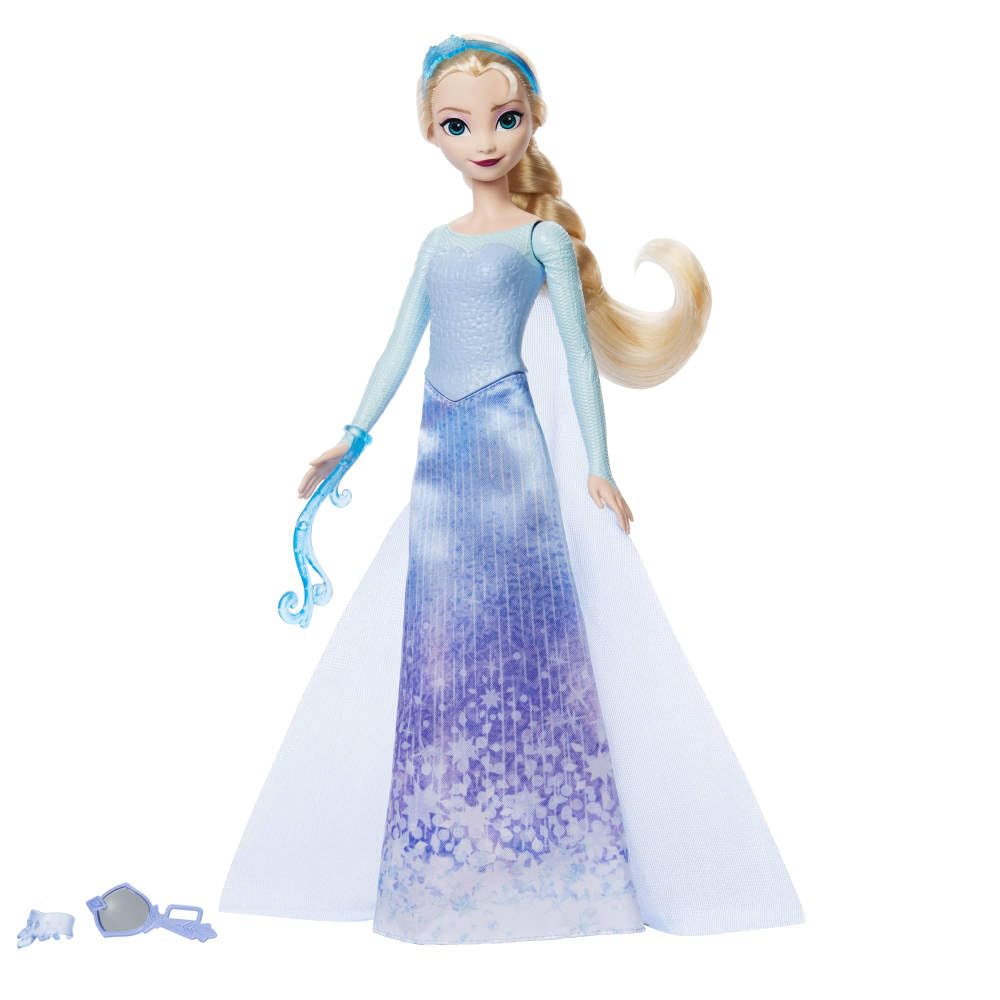 Mattel Disney Frozen Elsa Spin & Reveal Fashion Doll - 11 Surprises | Unisex Children | Ages 3+ 7