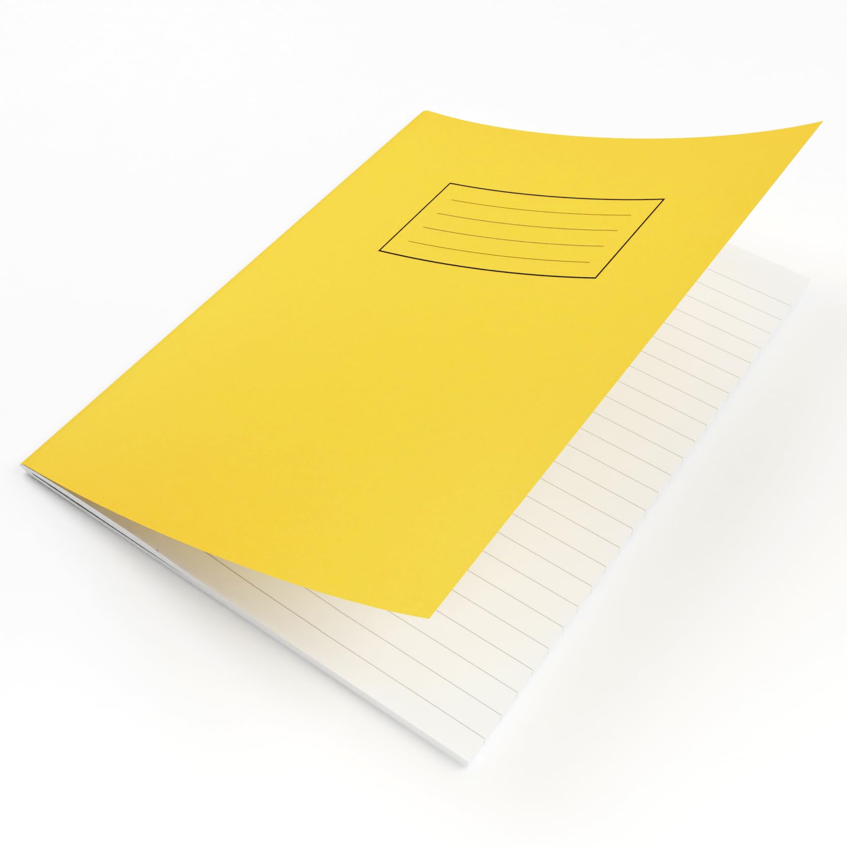 Silvine Composition Notebooks - 10 Pack | 9x7" (229x178mm) | 80 Pages Ruled with Margin | Yellow 4