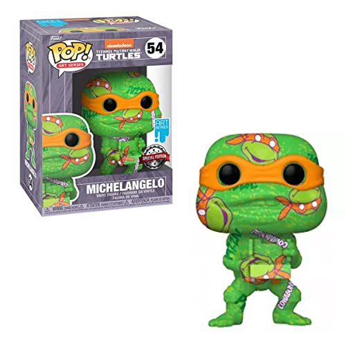 Funko Pop! Art Series Teenage Mutant Ninja Turtles - Michelangelo Vinyl Figure (FUN57929)