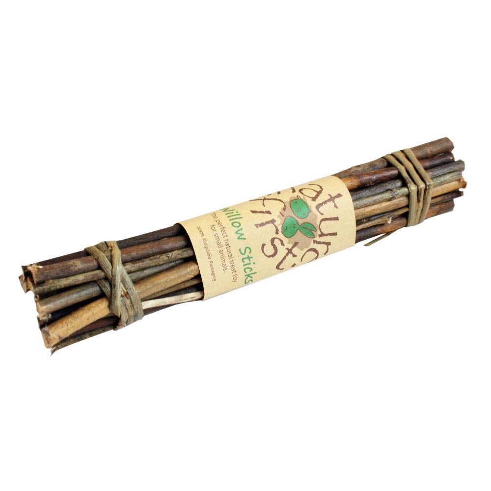 HAPPYPET Willow Sticks - Dental Care for Small Animals | 118g | Natural Willow 1