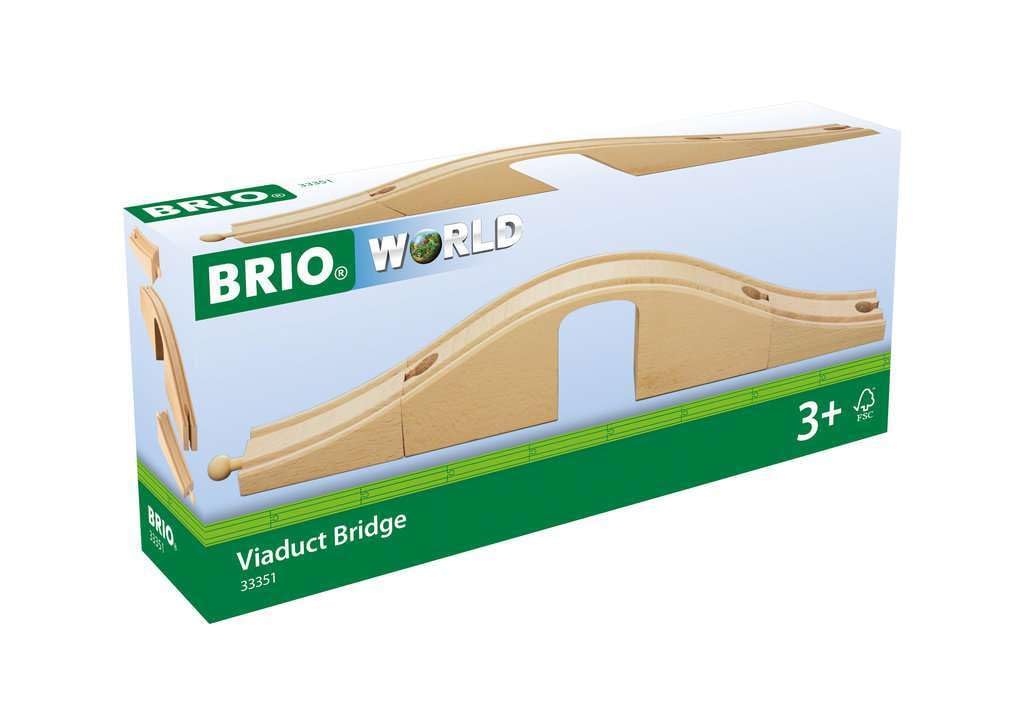 BRIO World Viaduct Bridge - Wooden Train Set Accessory for Kids 3 Years Up 8
