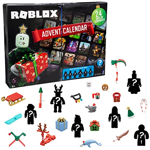 ROBLOX Blind Box Advent Calendar - Collectible Action Figures with Virtual Item Code (Ages 6+)