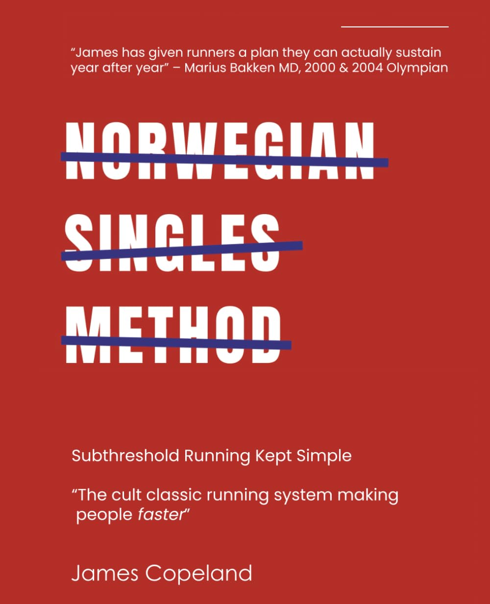 Norwegian Singles Method: Subthreshold Running Kept Simple by James Copeland | Paperback 1
