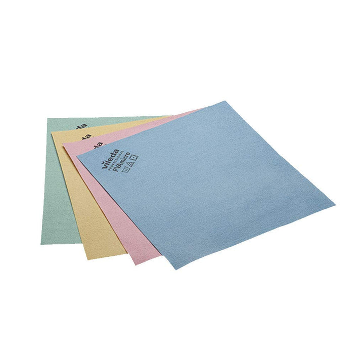 Vileda Professional PVAmicro Cloth, Yellow, Pack of 5
