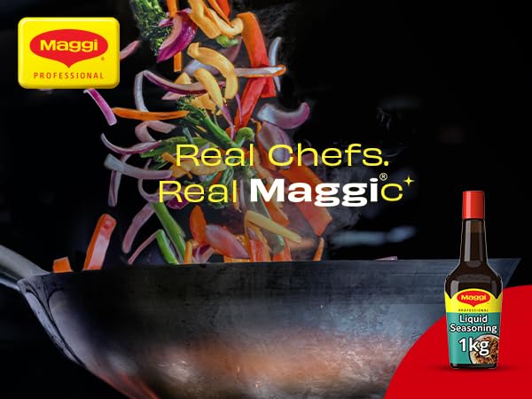 MAGGI Liquid Seasoning - Savoury Flavour Enhancer | 1 KG Bottle | Vegan Friendly 4