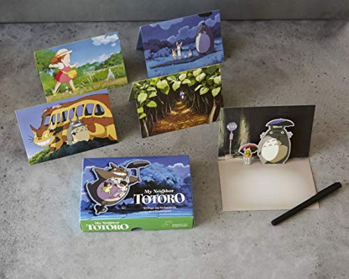 Chronicle Books Studio Ghibli Collection - My Neighbor Totoro Pop-Up Notecards and Envelopes (10-Piece Set)