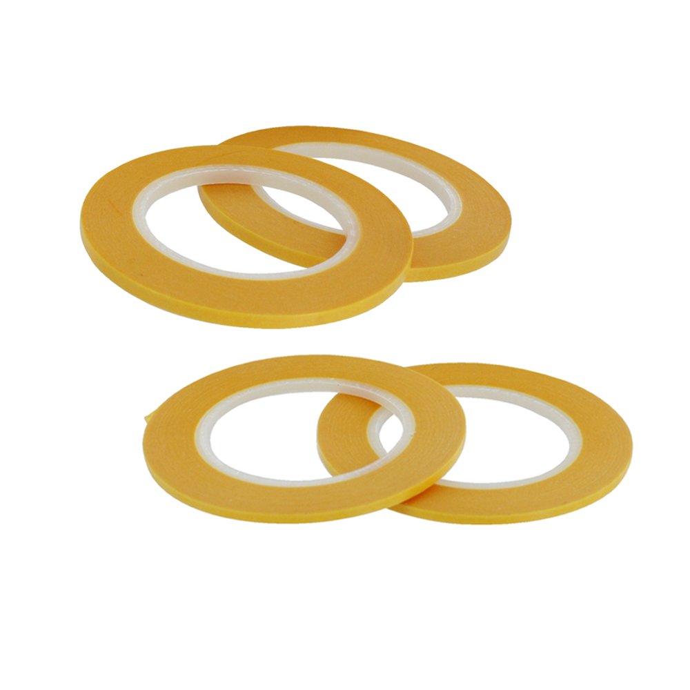 Modelcraft Precision Masking Tapes - 4 Pack | UV Protected | No Paint Bleed | 2mm & 3mm Widths 1