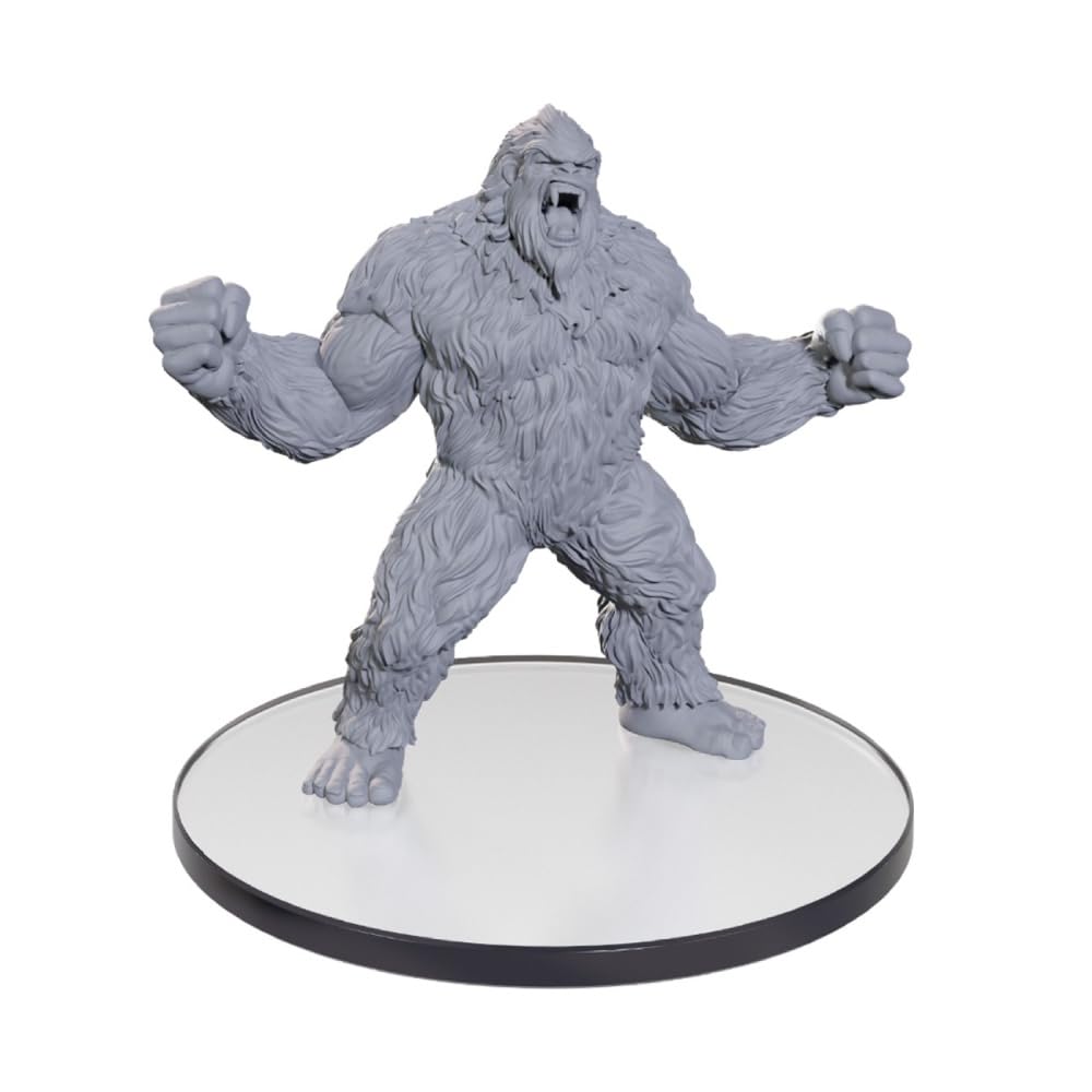 WizKids Deep Cuts Unpainted Miniatures - Bigfoot Edition | Ready to Paint | Plastic 2