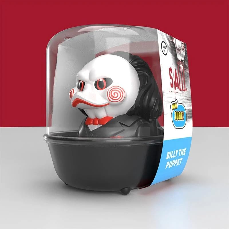 TUBBZ Mini: Saw Billy The Puppet Cosplaying Rubber Duck Vinyl Figure | Miniature Collectible 7