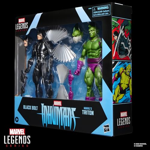 Marvel Legends Series Black Bolt & Marvel’s Triton Inhumans Action Figure Two-Pack 15
