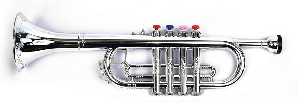 Bontempi 32 4231 4-Note Silver Trumpet - Musical Toy for Kids 3+ 2