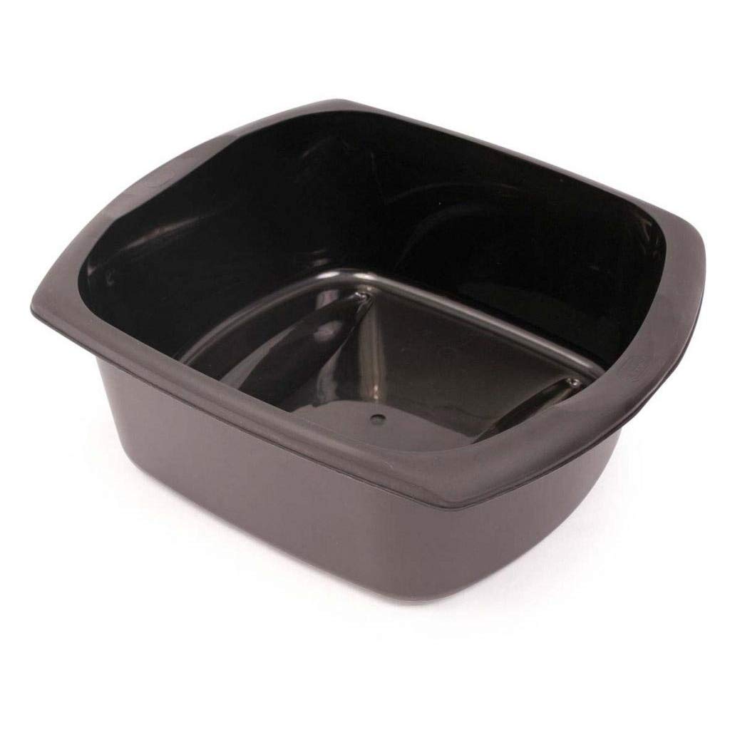 Addis Rectangular Washing Up Bowl - 9.5 Litre Capacity | Soft Black | Made in UK 4