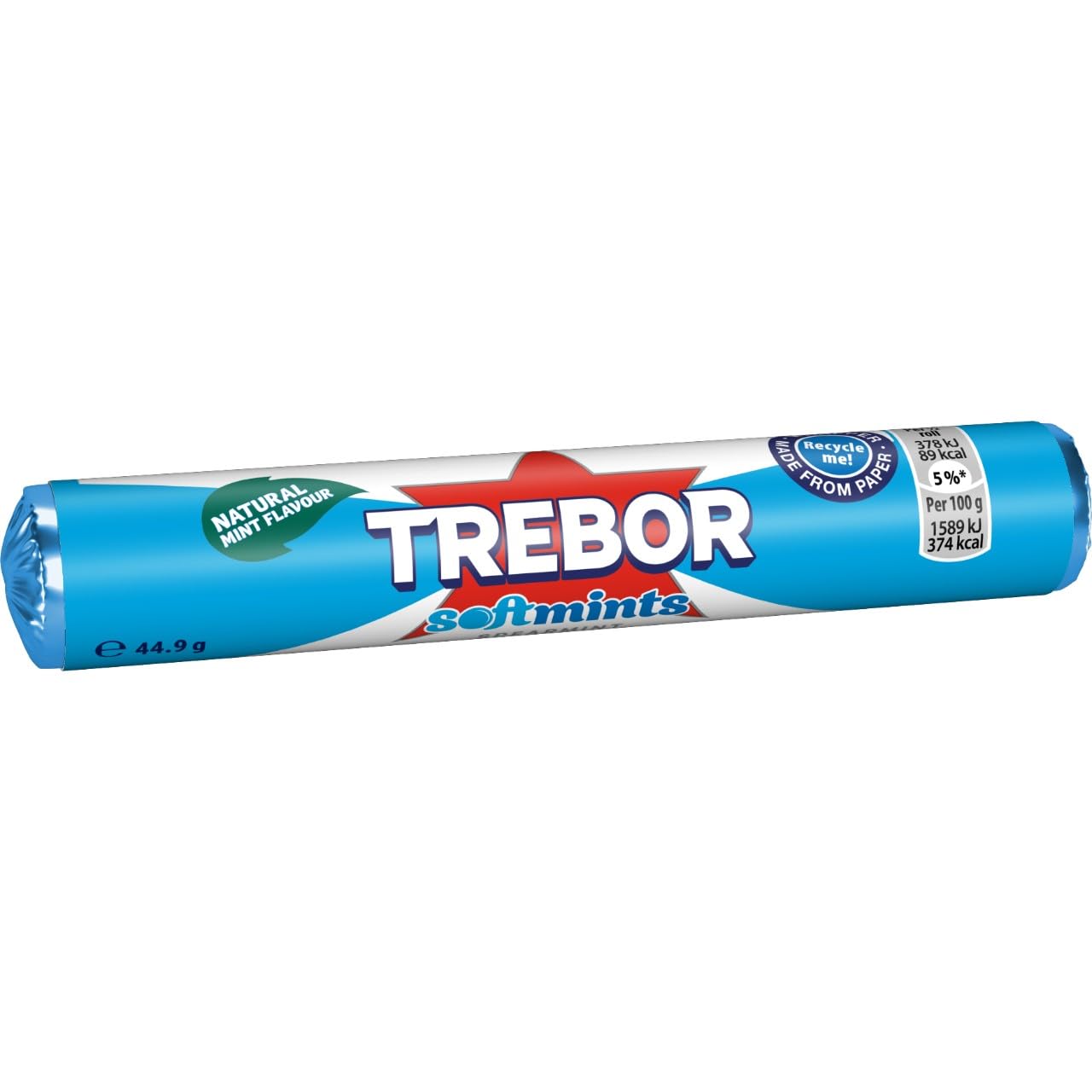 Trebor Softmints Spearmint Mints - Chewy Spearmint Flavour | Pack of 40 Rolls 5
