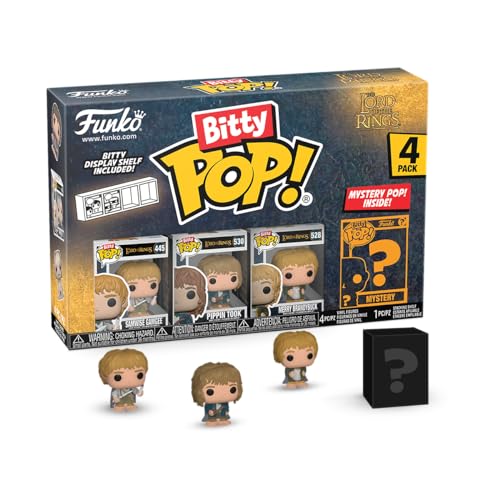 Funko Lord of the Rings Samwise Bitty Pop! 4PK with Mystery Mini Figure (75458)