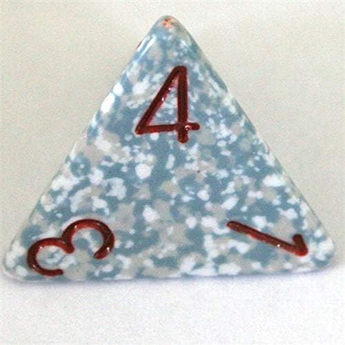 Chessex Manufacturing 25300 Air Speckled Polyhedral Dice Set Of 7 by Chessex Manufacturing