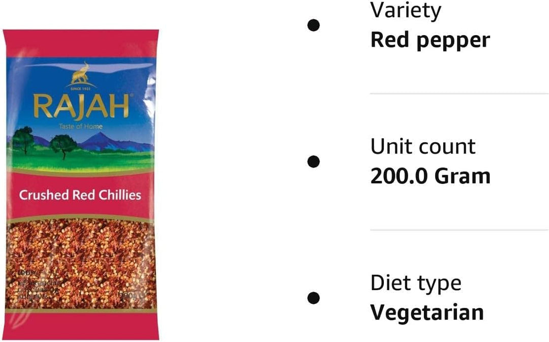 Rajah - Crushed Red Chillies 200g