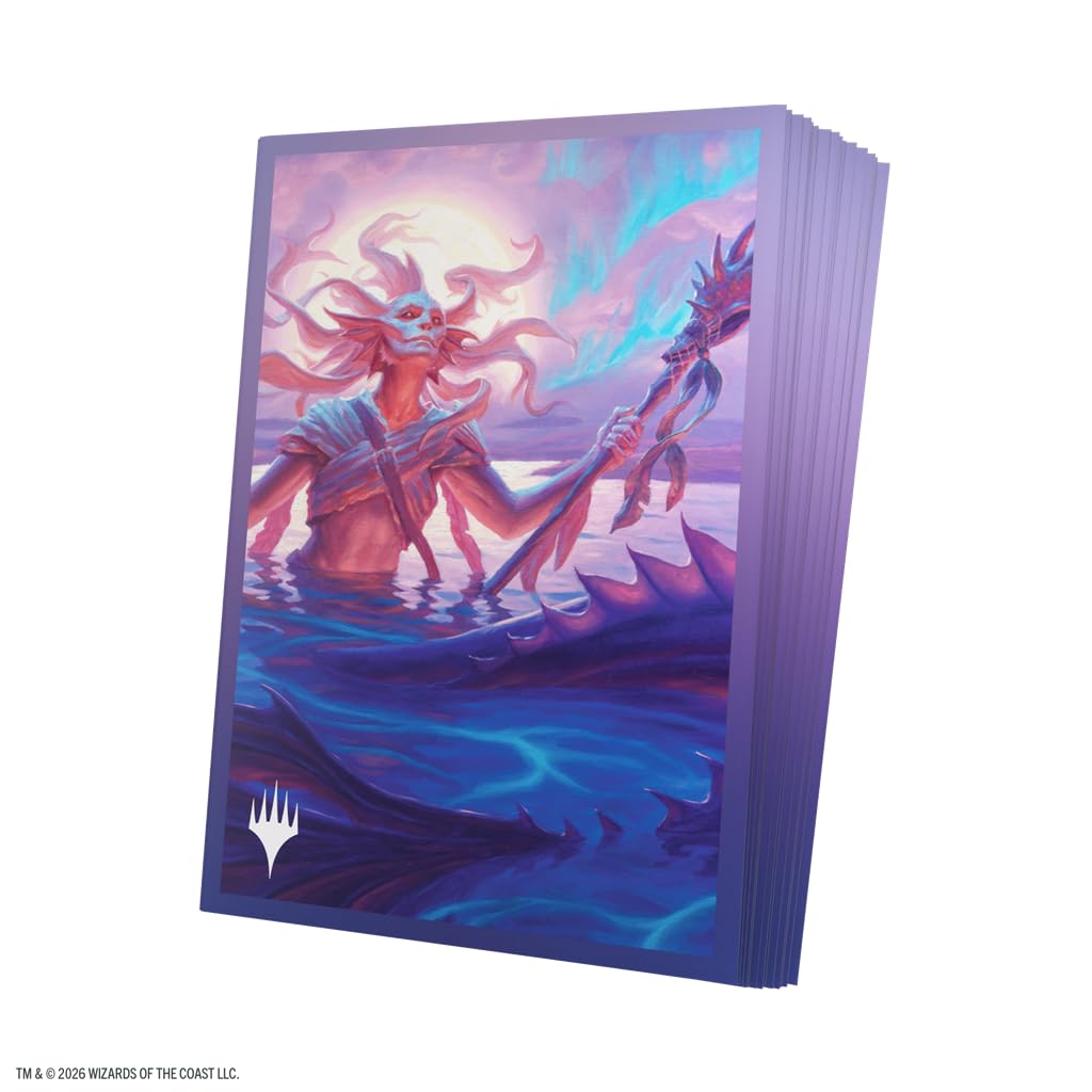 Gamegenic MTG Lorwyn Eclipsed Sleeves Eclipsed Merrow | 105 Count | Multicoloured Plastic 2