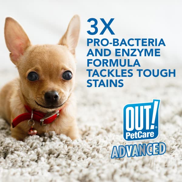 OUT! Super Strength Pet Stain and Odour Remover - 500ml | Natural Pro-Bacteria & Enzyme Formula | Vanilla Scent 2