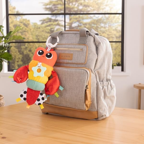 LAMAZE Liam The Lobster Clip & Go Sensory Toy | Textured | Ages 26-52 Months 2