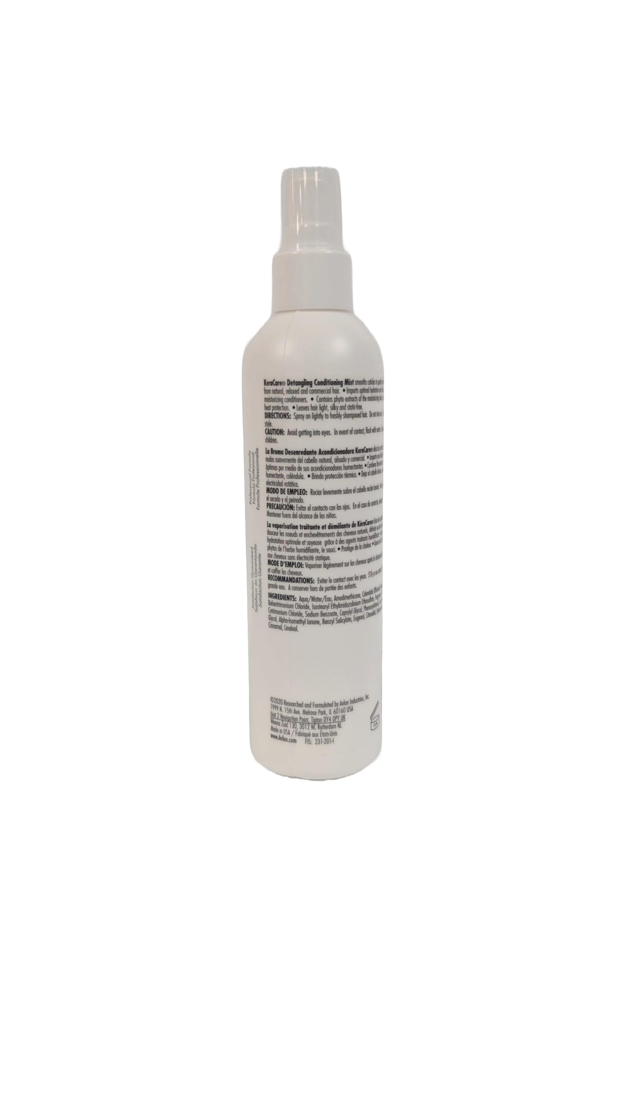 KeraCare Detangling Conditioning Mist - Detangles, Protects & Smooths | 8oz 4