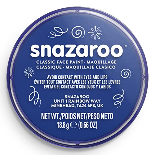 Snazaroo - Royal Blue Classic Face Paint (18 ml)