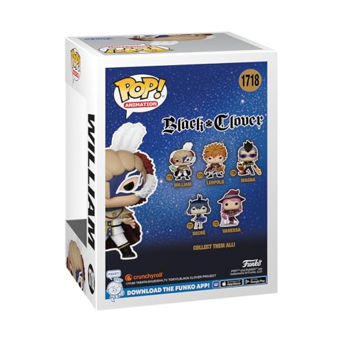 Funko Pop! Animation Black Clover - William Vangeance Vinyl Figure (59241)