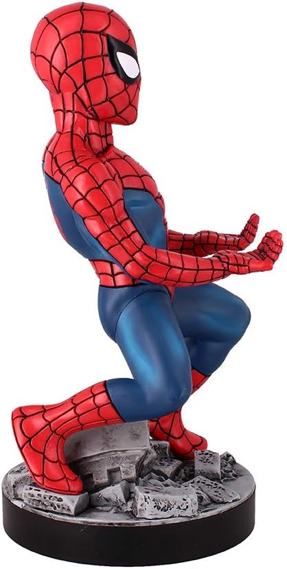 Spider-Man Classic Cable Guy - Controller & Phone Holder with 2-in-1 Charging Cable