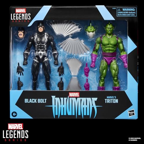 Marvel Legends Series Black Bolt & Marvel’s Triton Inhumans Action Figure Two-Pack 14