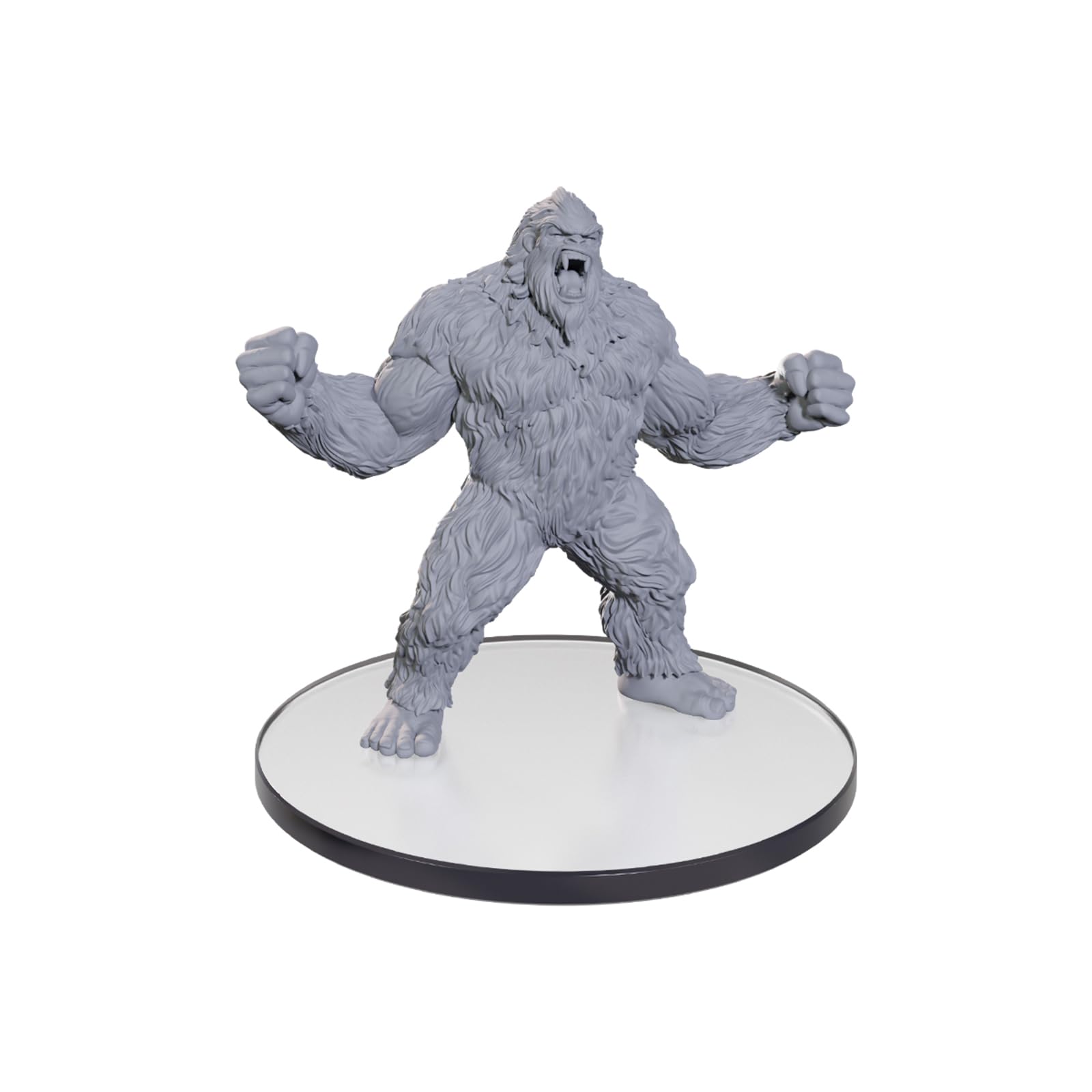 WizKids Deep Cuts Unpainted Miniatures - Bigfoot Edition | Ready to Paint | Plastic 1