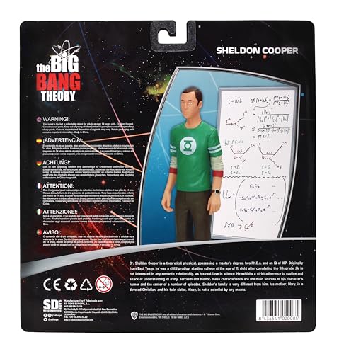Sheldon Cooper Action Figure - Green (7")