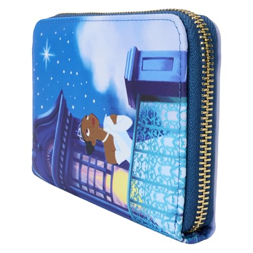 Loungefly Disney Princess and The Frog 15th Anniversary Zip Around Wallet (WDWA3177)