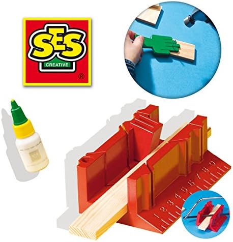 SES Woodwork Set "The Luxe" - Creative Building for Ages 5+ (00944)