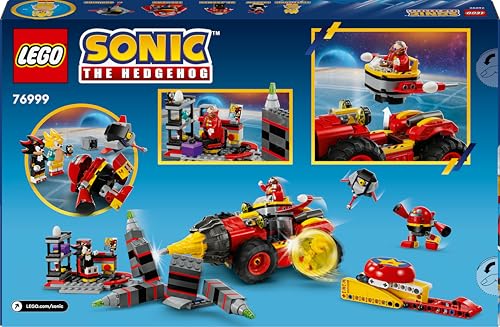 LEGO Sonic the Hedgehog Super Sonic vs. Egg Drillster Playset - Building Toy for Ages 8+ 18