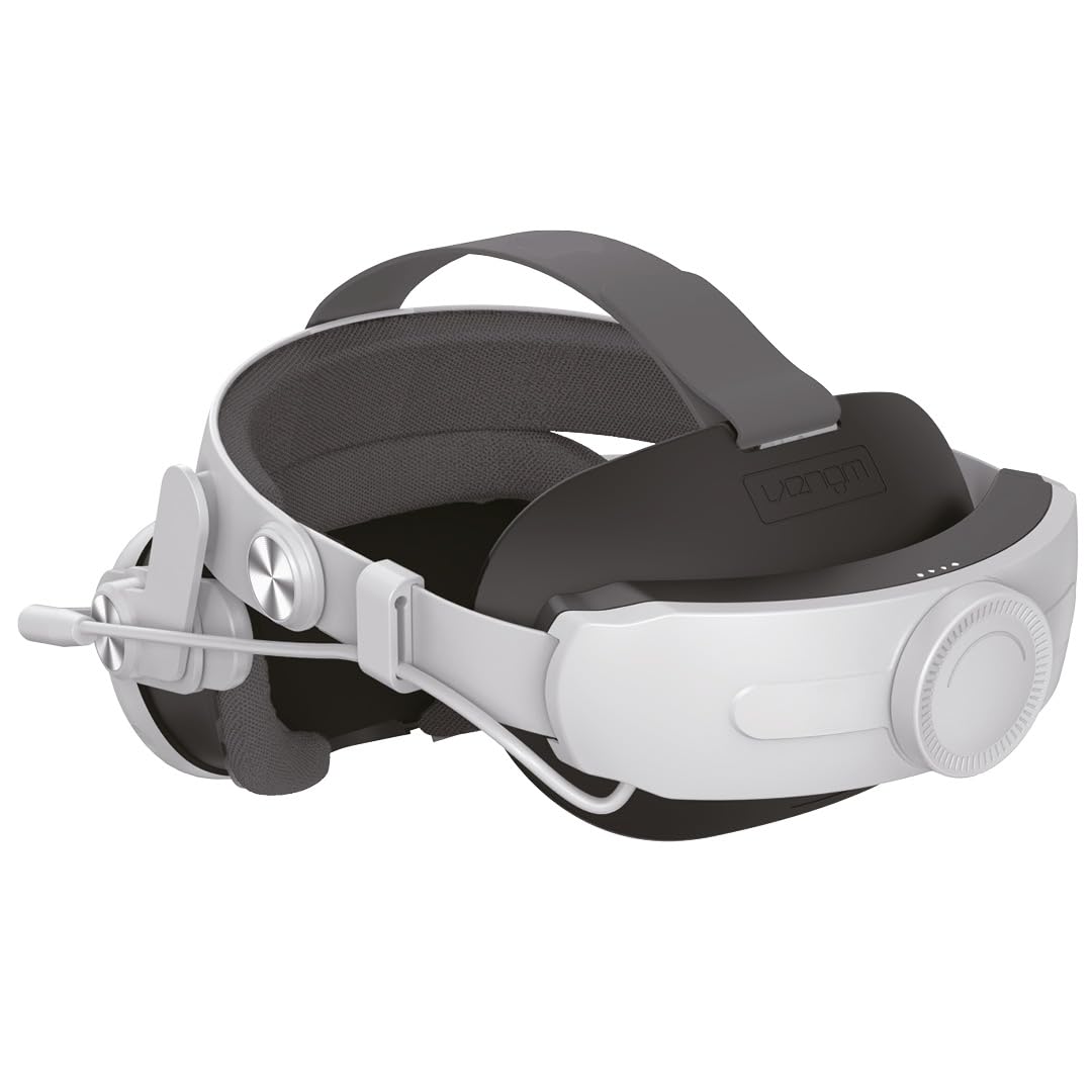 Venom Power Strap for Meta Quest - Padded Headstrap with 5000mAh Battery for Quest 3S, Quest 3 & Quest 2 1