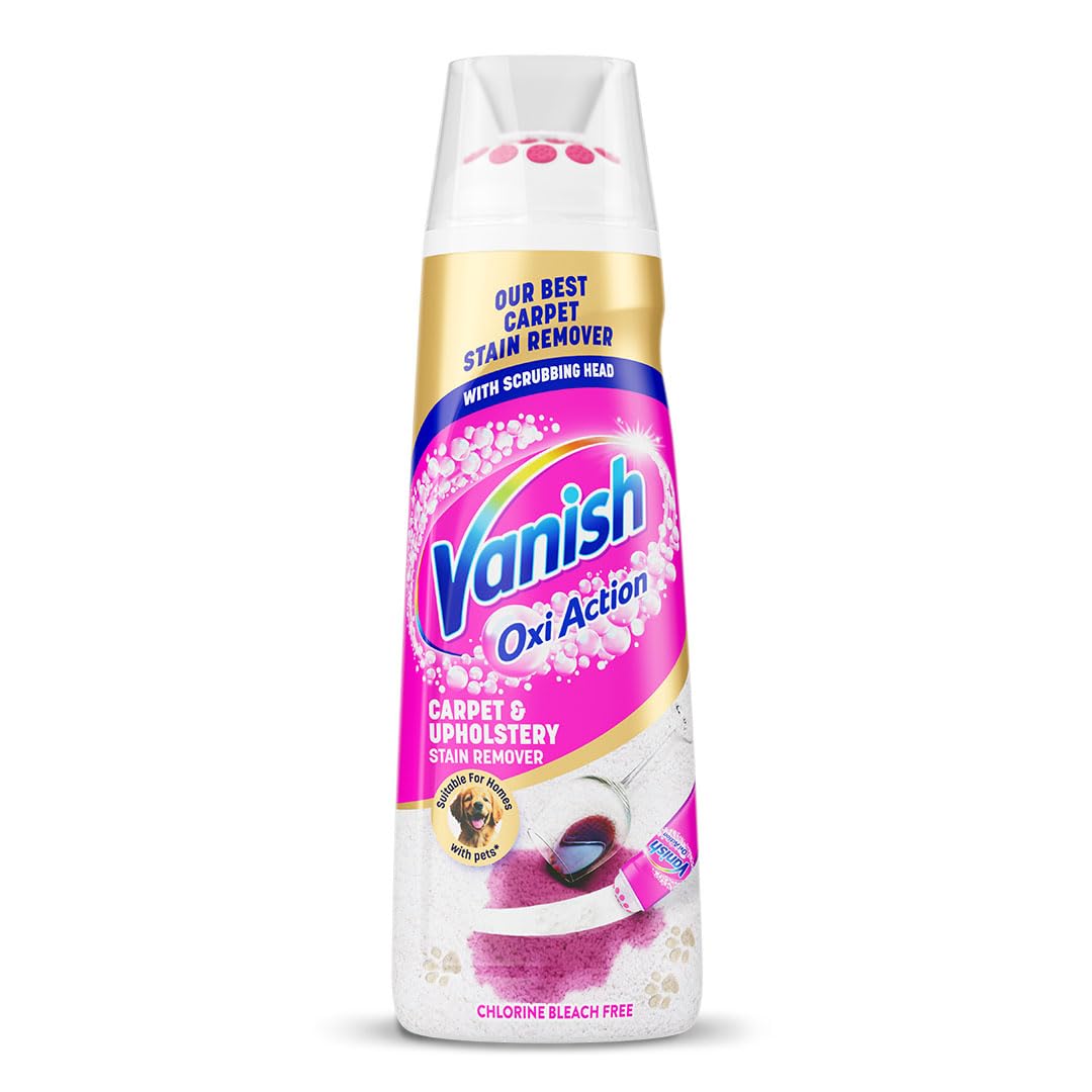 Vanish Oxi Action Carpet Stain Remover Serum with Scrubbing Head - 195ml 1