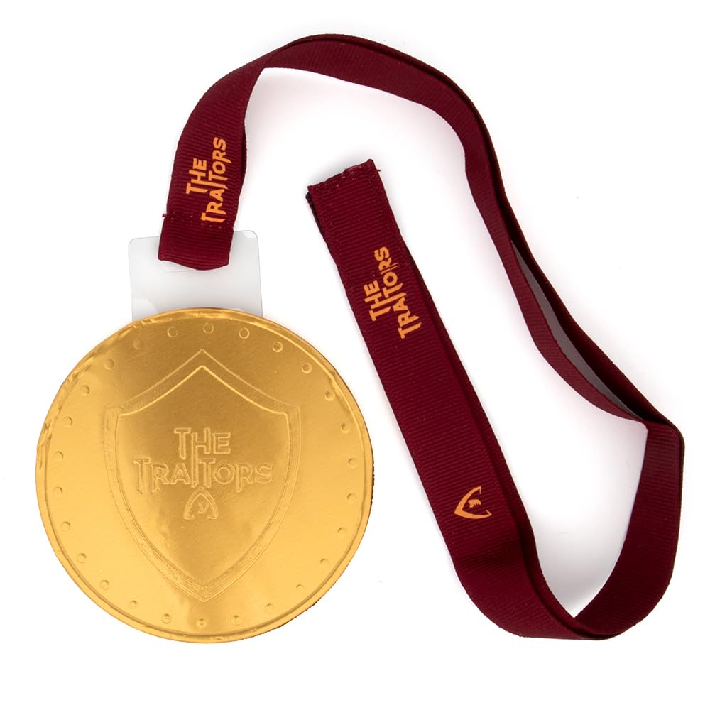 The Traitors Milk Chocolate Shield Medallion - Pack of 36 | 26g Each 4