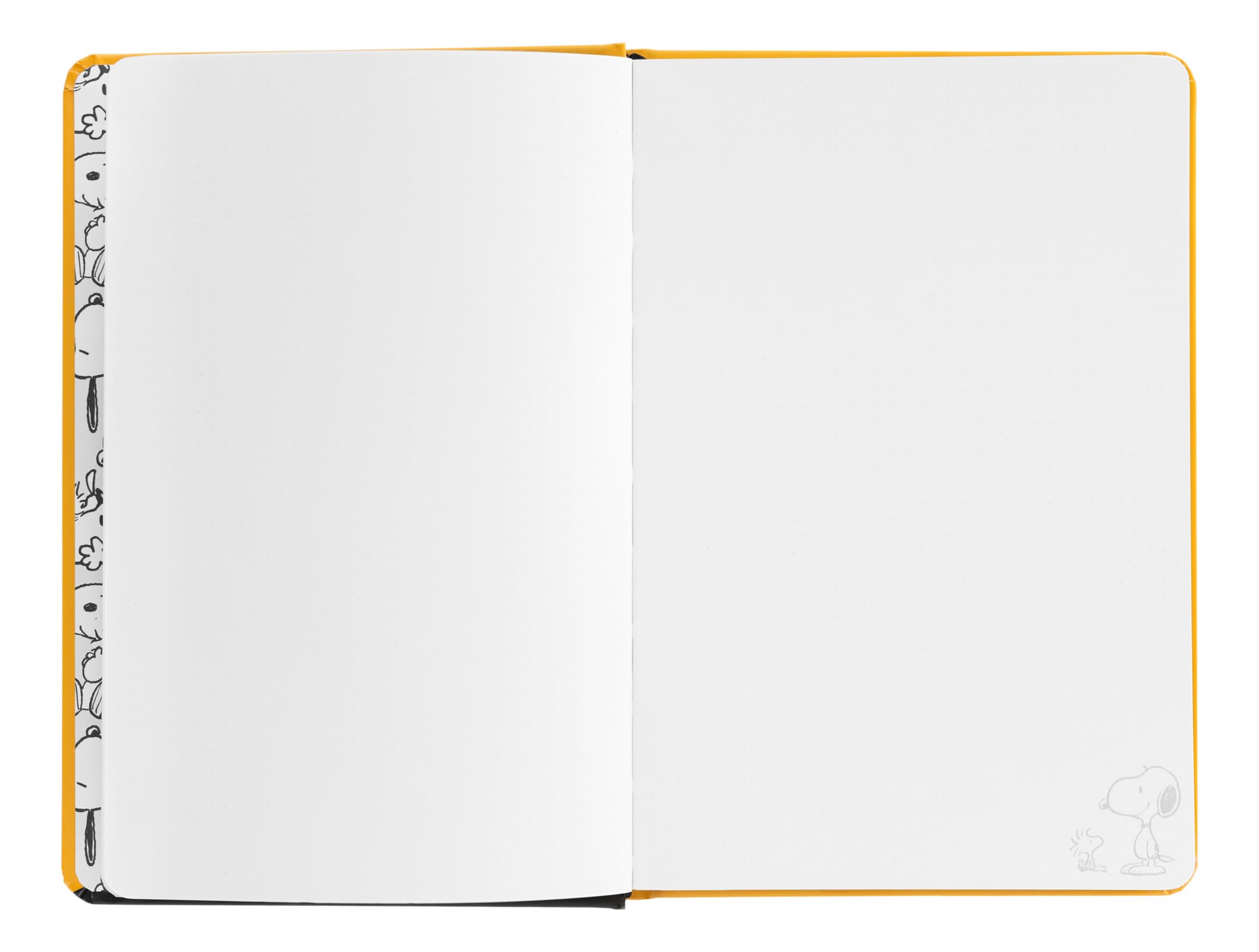 Grupo Erik Snoopy Lazy Days A5 Hardback Notebook | 96 Sheets Dotted Paper | 100 gsm 3