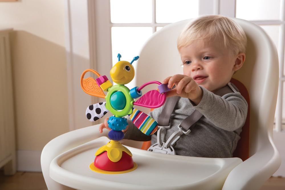 LAMAZE Freddie the Firefly Table Top Baby Toy for Sensory Play and Teething, 6 Months+