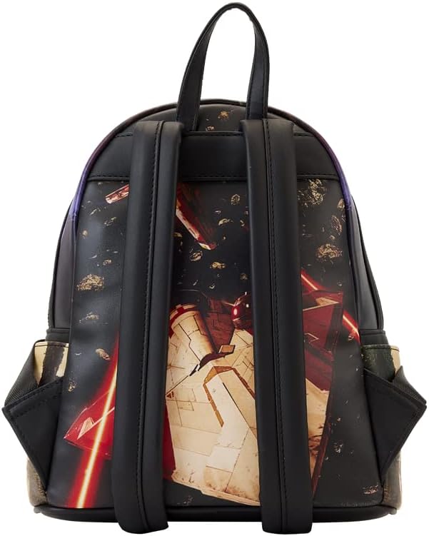 Loungefly Star Wars: Episode II Attack of the Clones Scene Mini Backpack (Polyurethane)