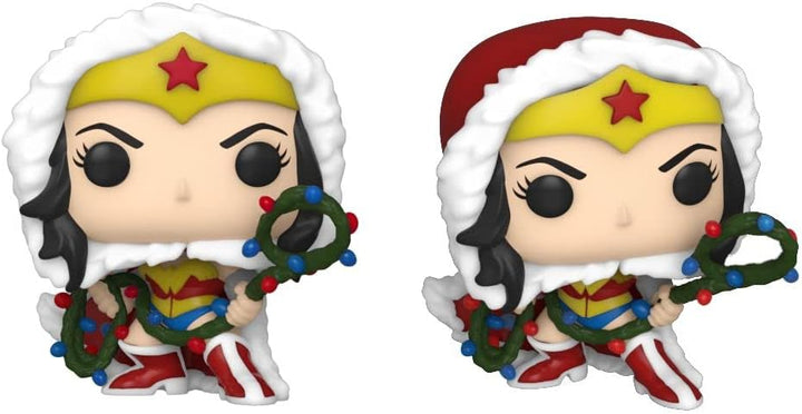 Funko Pocket POP! DC Holiday-Tree Holiday Box - 4 Pack Keychain Set (DC-1234)