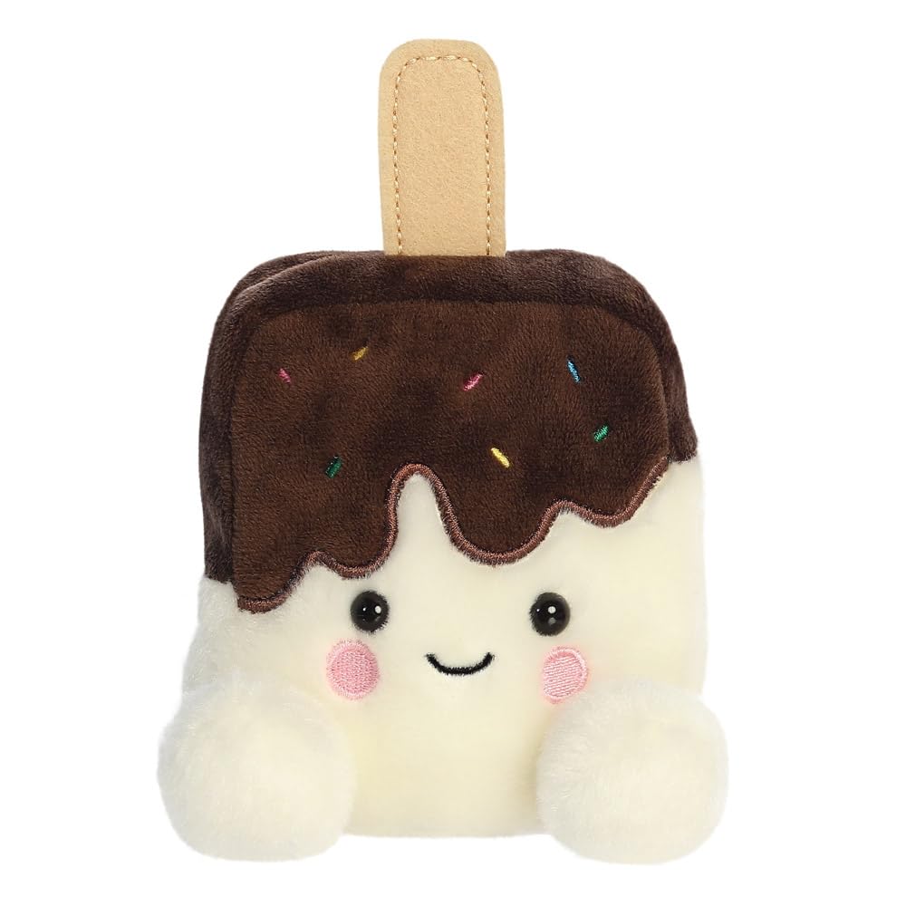 Aurora Palm Pals Dolce Ice Cream Bar Soft Toy - 5 Inch, Suitable from Birth, Eco-Friendly Materials