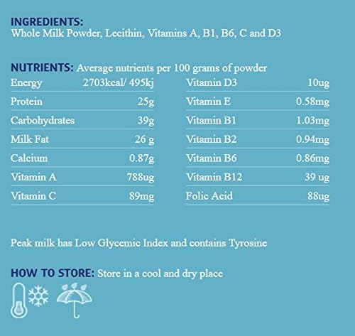 Peak - Full Cream Milk Powder 400g