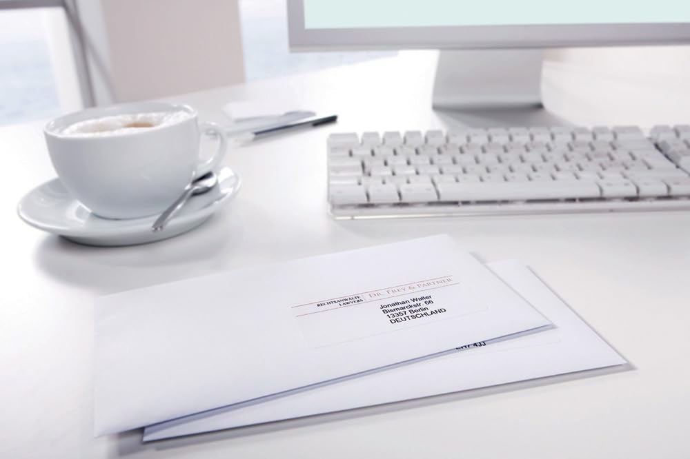AVERY Self Adhesive Address Mailing Labels for Laser Printers | 14 Labels/Sheet, 40 Sheets, 560 Total 2