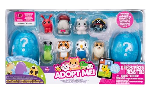 Adopt Me! 10 Pack Mystery Pets - Series 3 - Includes 2 Mystery Eggs & Virtual Item Code