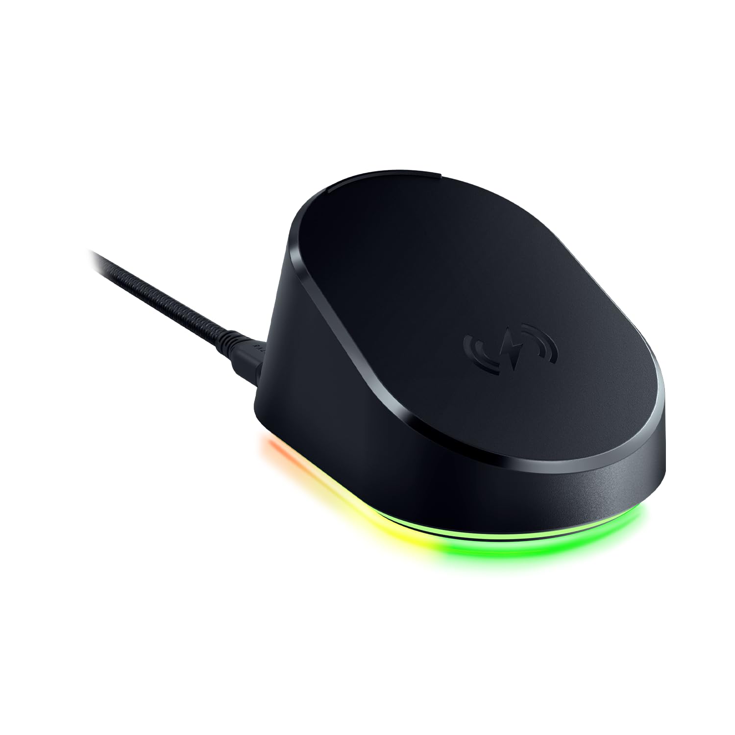 Razer Mouse Dock Pro & Charging Puck - Magnetic Wireless Charging Dock with 8K Hz Transceiver & RGB Lighting 3