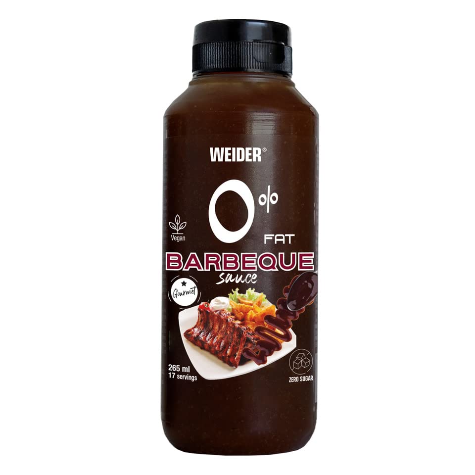 Weider Zero Barbecue Sauce - Zero Fat, Zero Sugar | 265 ml