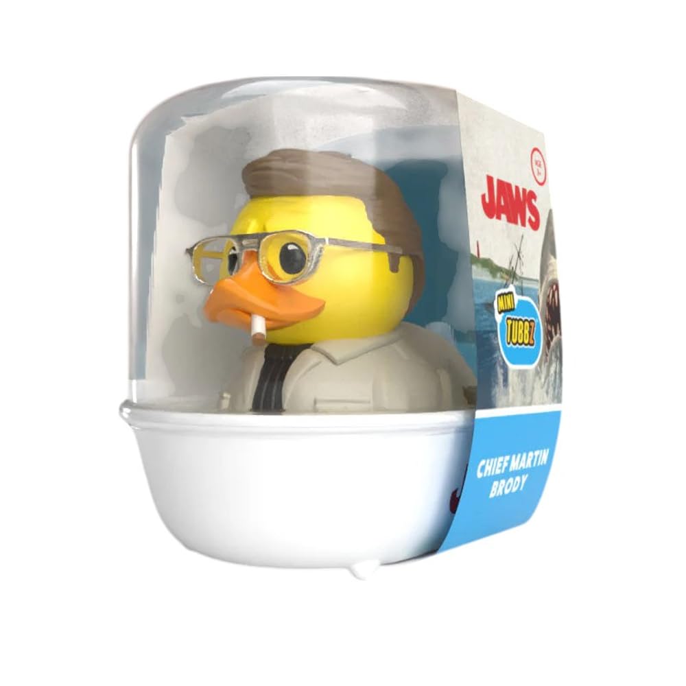 TUBBZ Martin Brody Jaws Cosplaying Rubber Duck Vinyl Figure Mini | Approx 2 Inches 1