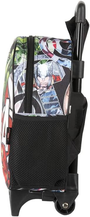 Avengers Cosmic Kindergarten Backpack with Wheels Perona 58526, Colour, Style