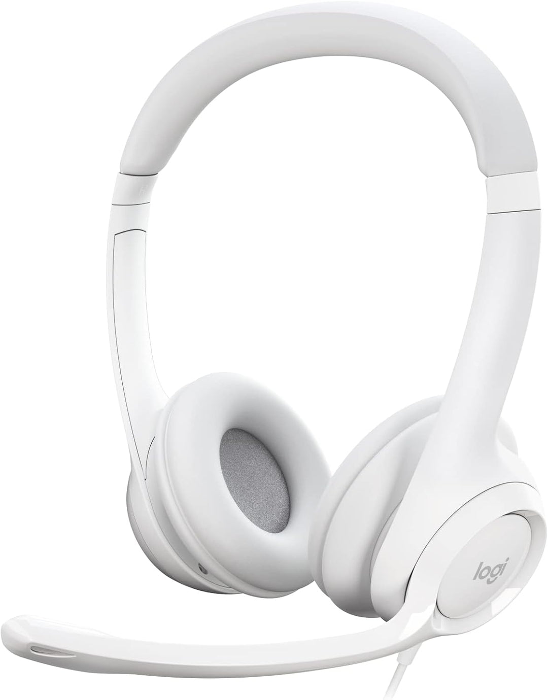 Logitech H390 Wired USB Headset with Noise-Cancelling Mic for PC, Chromebook, Laptop - Stereo Sound, In-line Controls, 1.9m Cable