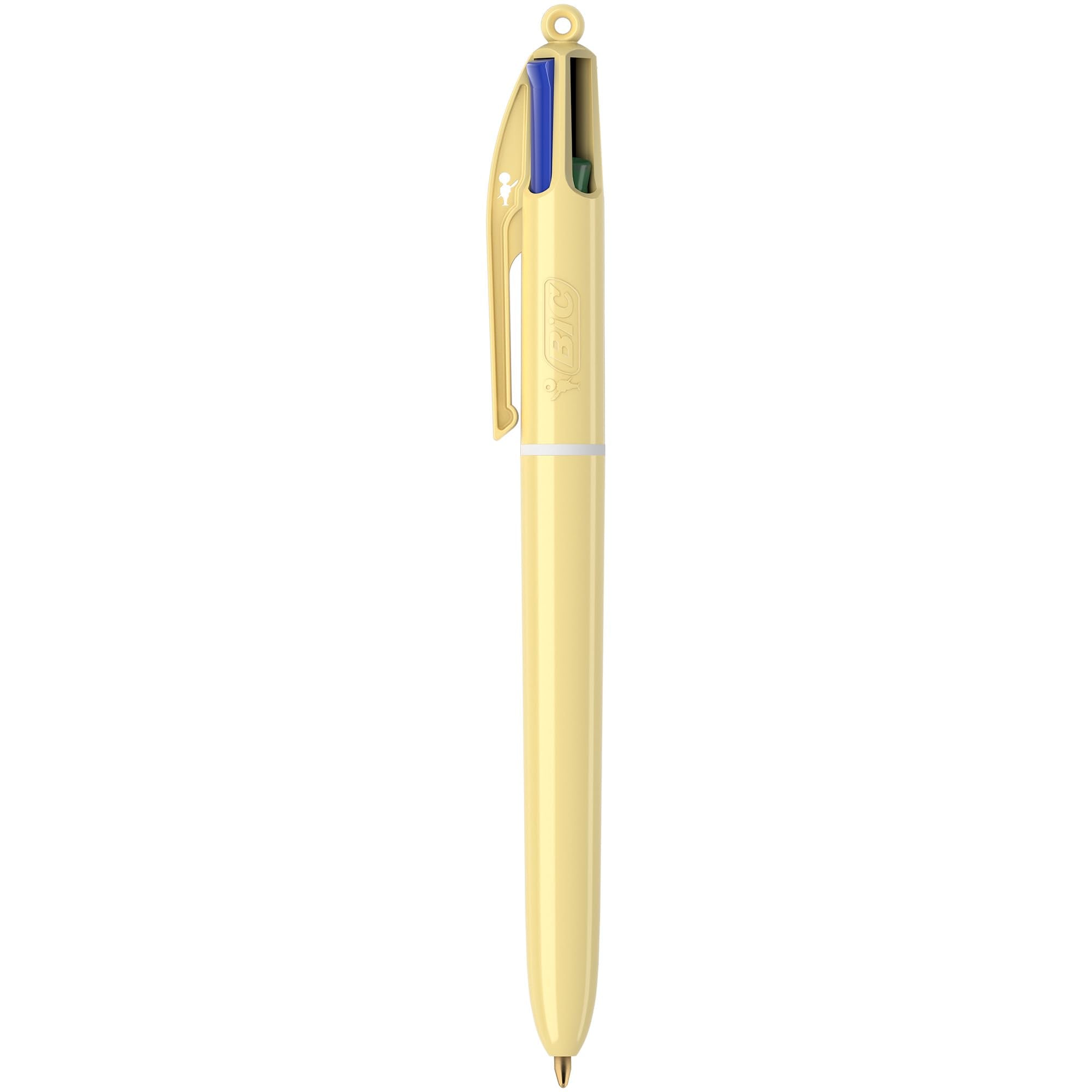BIC 4 Colours Pastel Retractable Ballpoint Pens - Medium Point (1.0mm) - 6 Pack 8